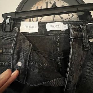 True Craft- high rise slim crop jeans
